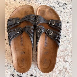 birkenstock granada sandals • dark gray • 9 (40)